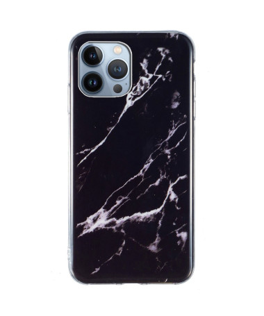 Coque iPhone 14 Pro | Marbre Noir