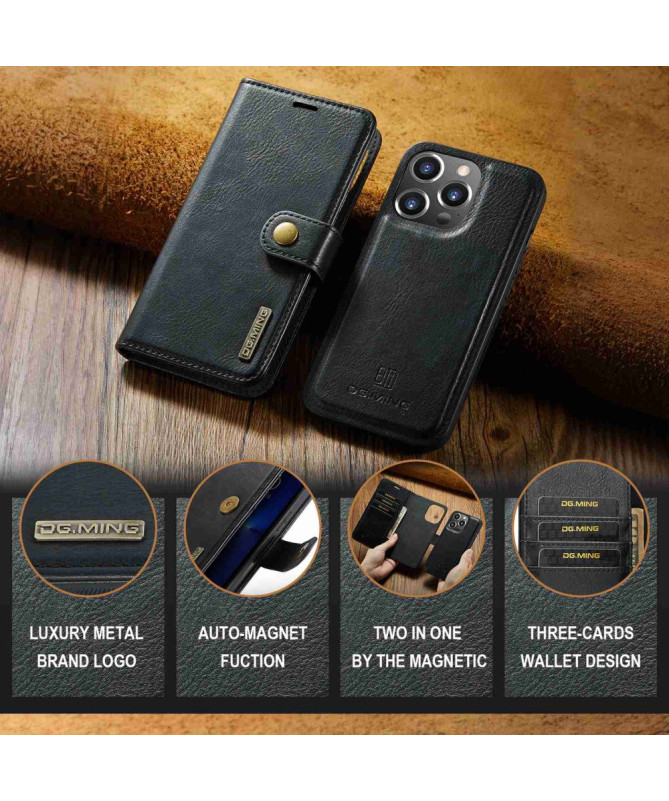 iPhone 14 Pro - Protection 2 en 1 housse et coque détachable