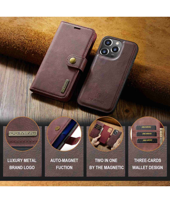 iPhone 14 Pro - Protection 2 en 1 housse et coque détachable