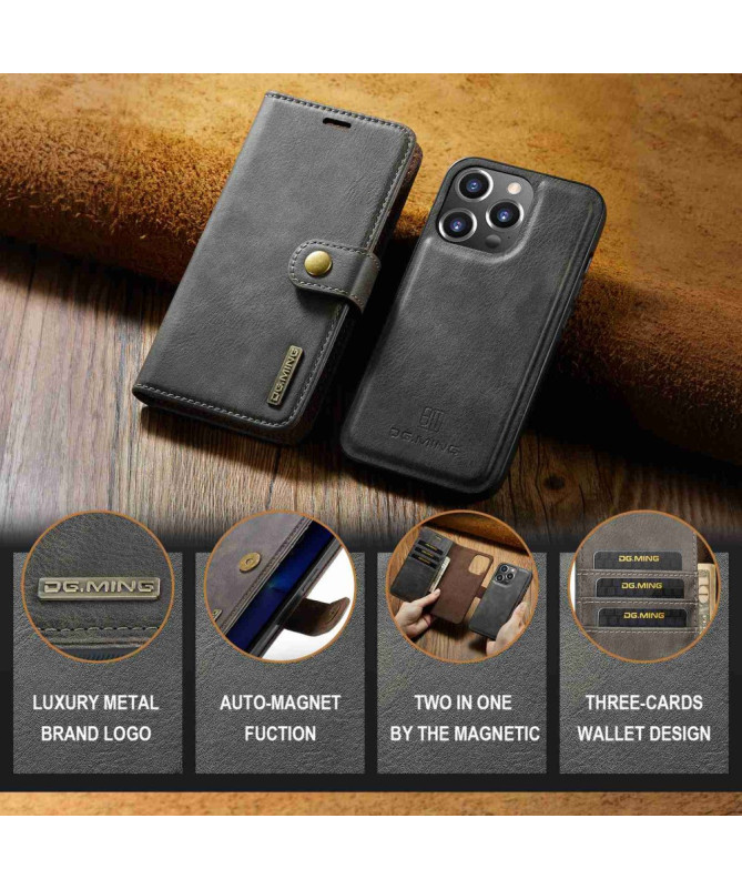 iPhone 14 Pro - Protection 2 en 1 housse et coque détachable