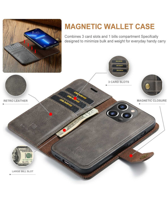iPhone 14 Pro - Protection 2 en 1 housse et coque détachable
