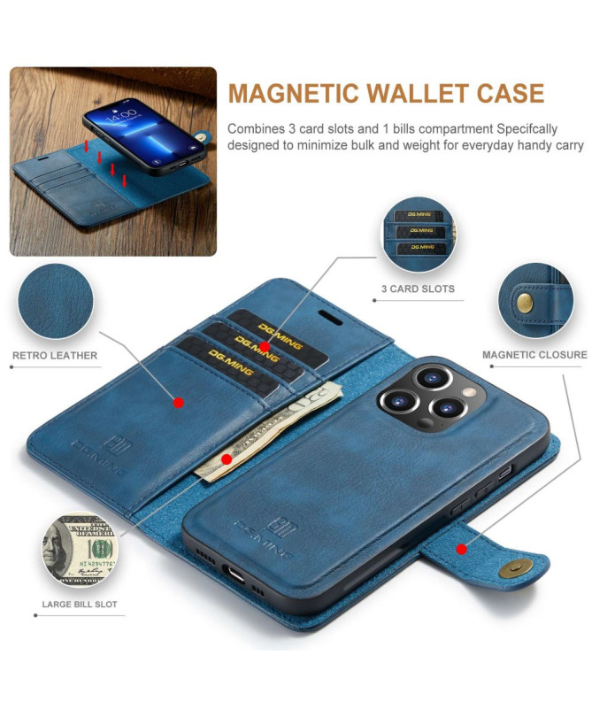 iPhone 14 Pro - Protection 2 en 1 housse et coque détachable