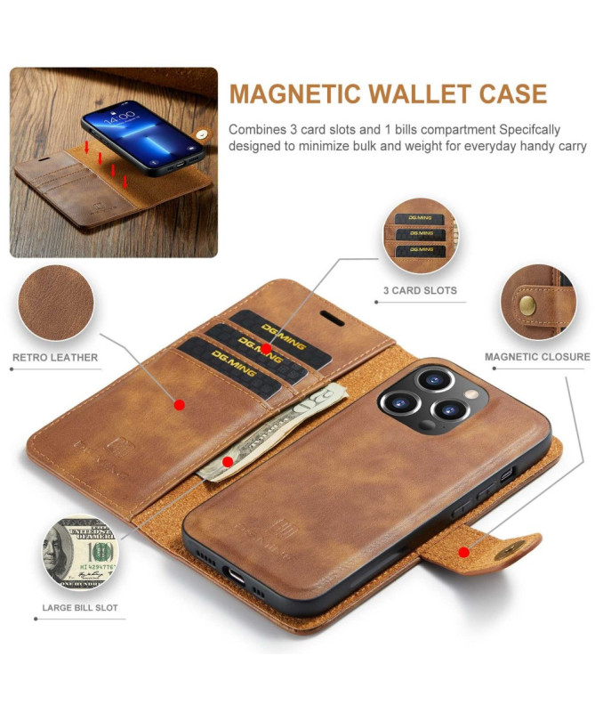 iPhone 14 Pro - Protection 2 en 1 housse et coque détachable