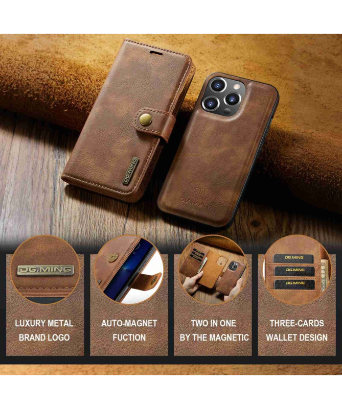 iPhone 14 Pro - Protection 2 en 1 housse et coque détachable