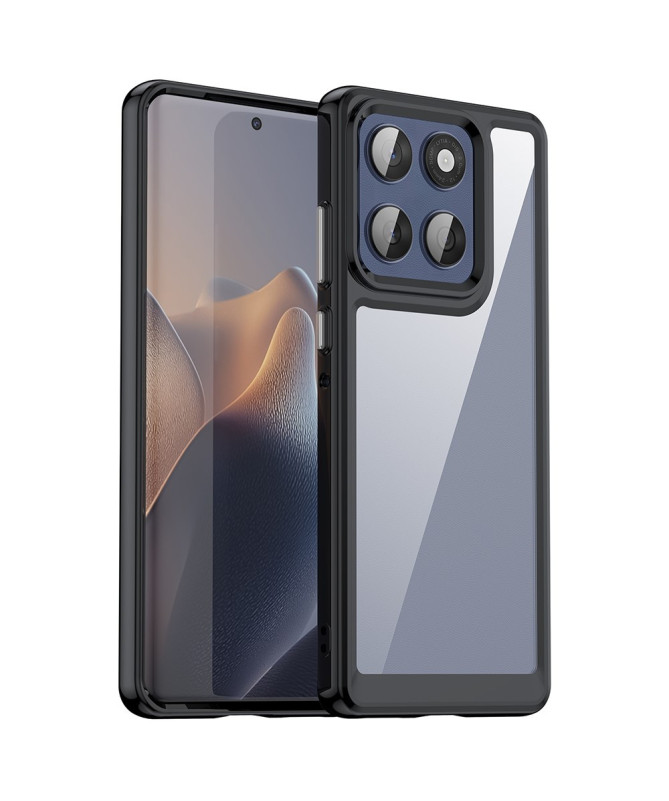 Coque Motorola Edge 60 / 60 Fusion Transparente Contour Couleuré