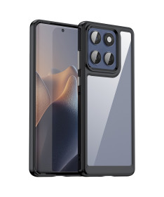 Coque Motorola Edge 60 / 60 Fusion Transparente Contour Couleuré