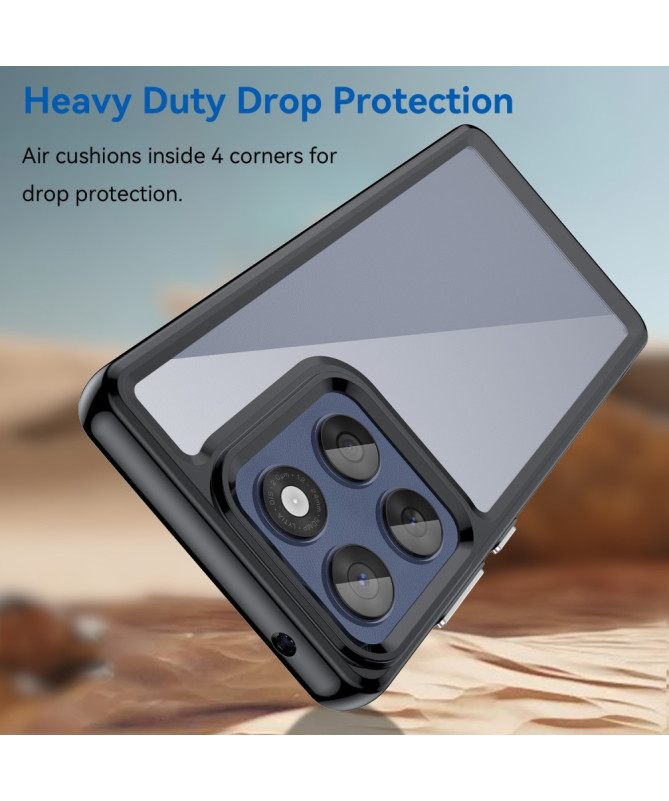 Coque Motorola Edge 60 / 60 Fusion Transparente Contour Couleuré