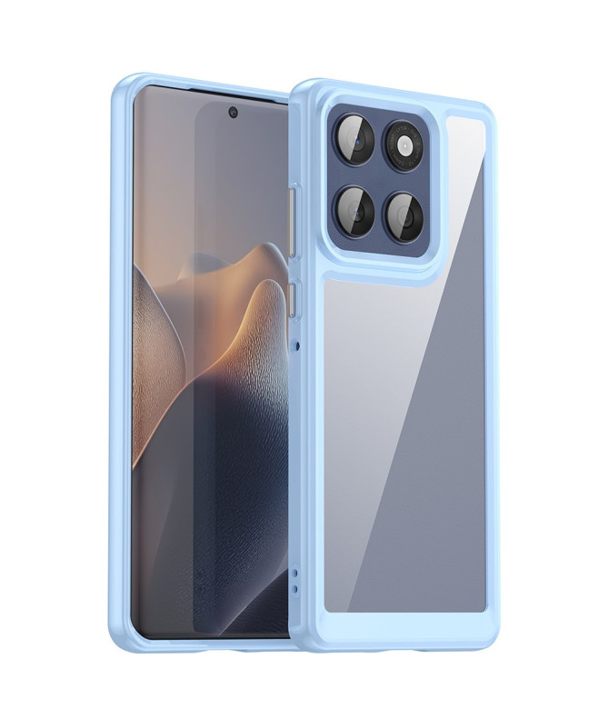 Coque Motorola Edge 60 / 60 Fusion Transparente Contour Couleuré