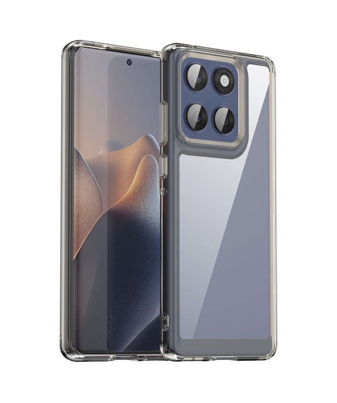 Coque Motorola Edge 60 / 60 Fusion Transparente Contour Couleuré