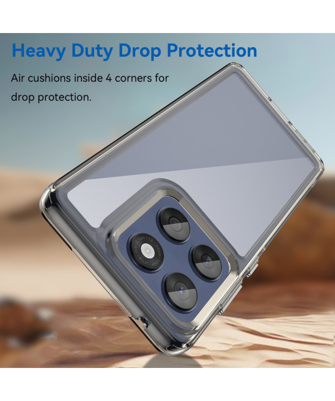 Coque Motorola Edge 60 / 60 Fusion Transparente Contour Couleuré