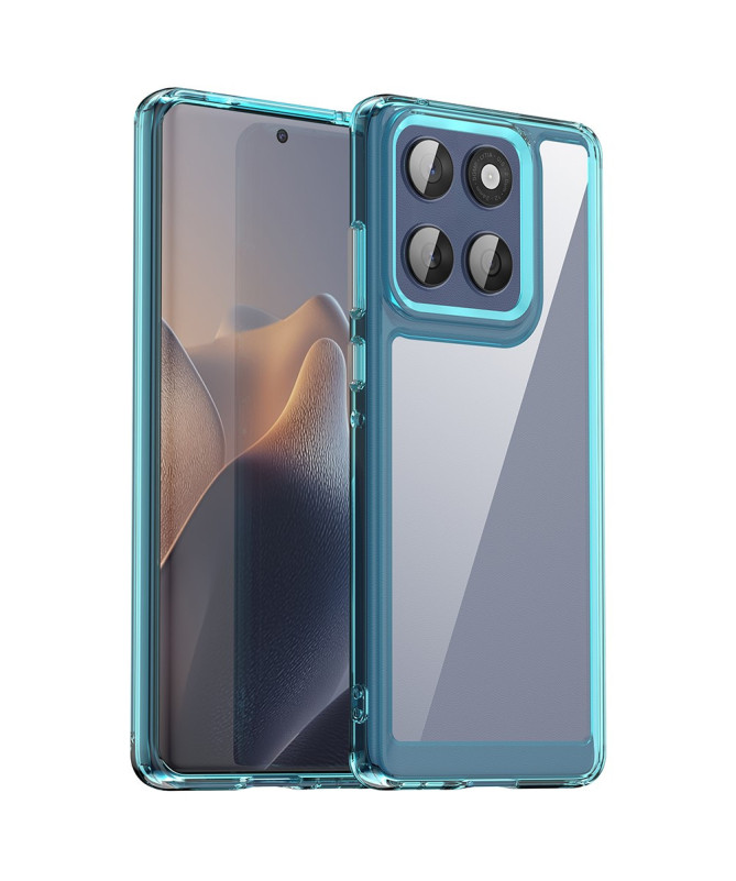 Coque Motorola Edge 60 / 60 Fusion Transparente Contour Couleuré