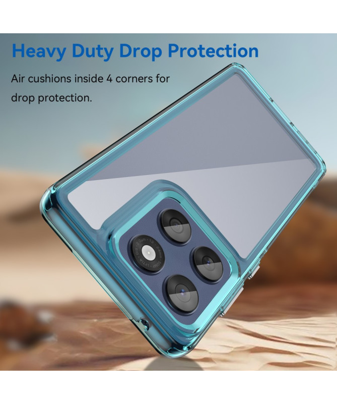 Coque Motorola Edge 60 / 60 Fusion Transparente Contour Couleuré