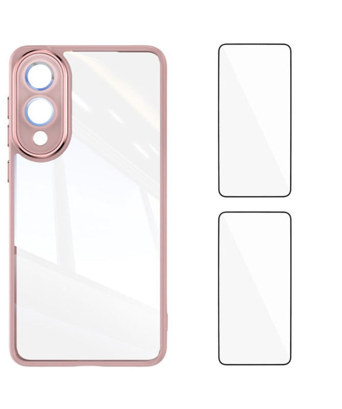 Protection Coque et Verre trempé x2 pour Samsung Galaxy S25 Edge | Lun