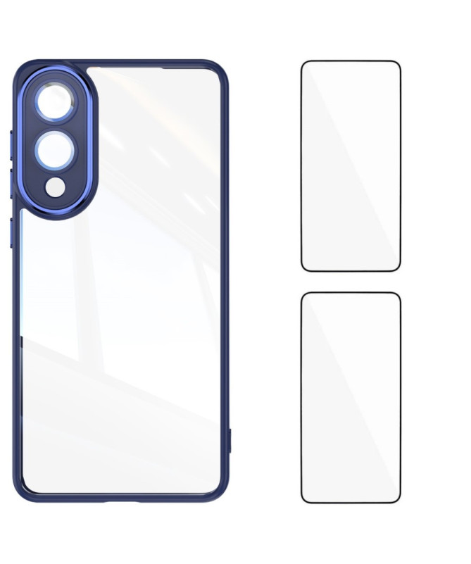 Protection Coque et Verre trempé x2 pour Samsung Galaxy S25 Edge | Lun