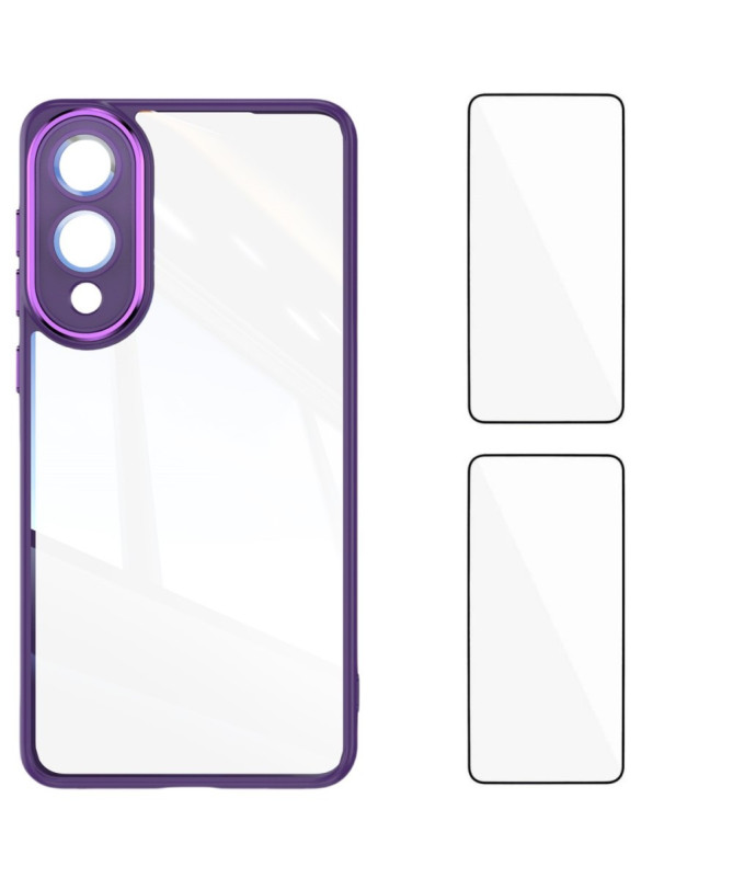 Protection Coque et Verre trempé x2 pour Samsung Galaxy S25 Edge | Lun