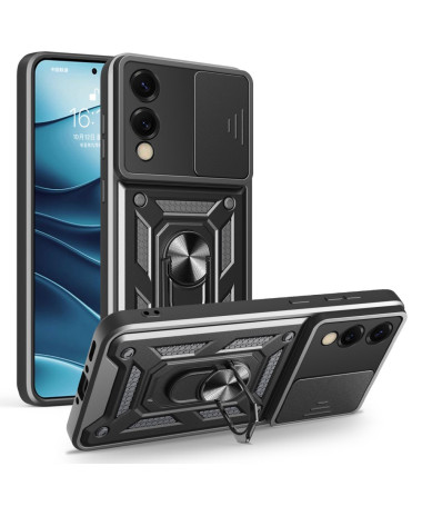 Coque Samsung Galaxy S25 Edge Camera Slide Fonction Support