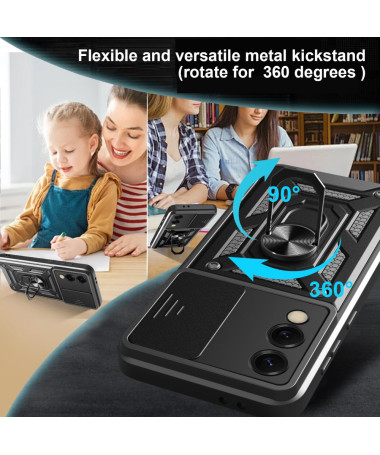 Coque Samsung Galaxy S25 Edge Camera Slide Fonction Support