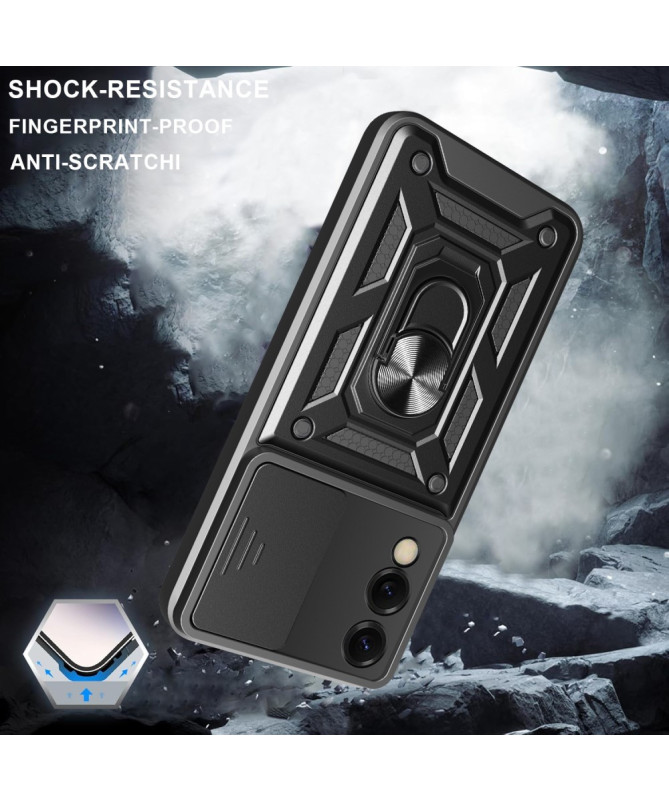 Coque Samsung Galaxy S25 Edge Camera Slide Fonction Support