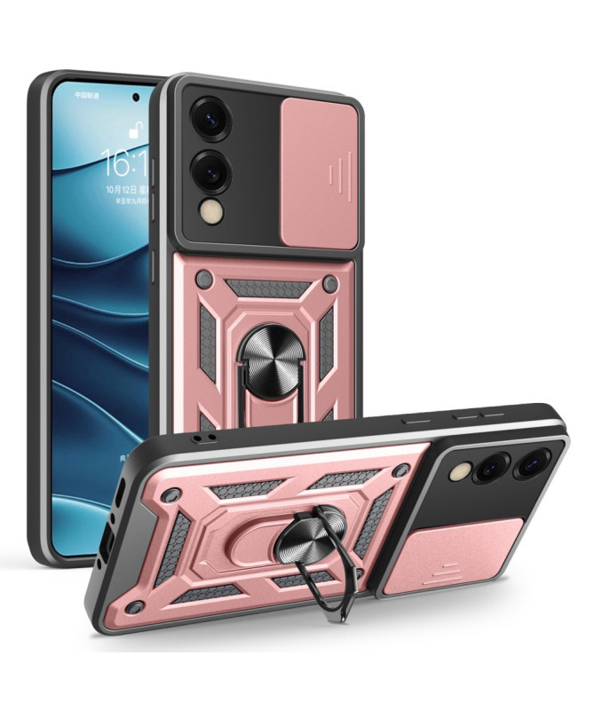 Coque Samsung Galaxy S25 Edge Camera Slide Fonction Support