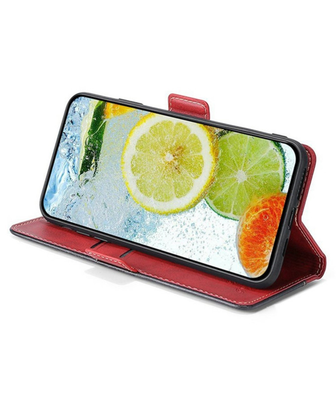 Housse Xiaomi 15 Ultra Keyunfei simili cuir bicolore