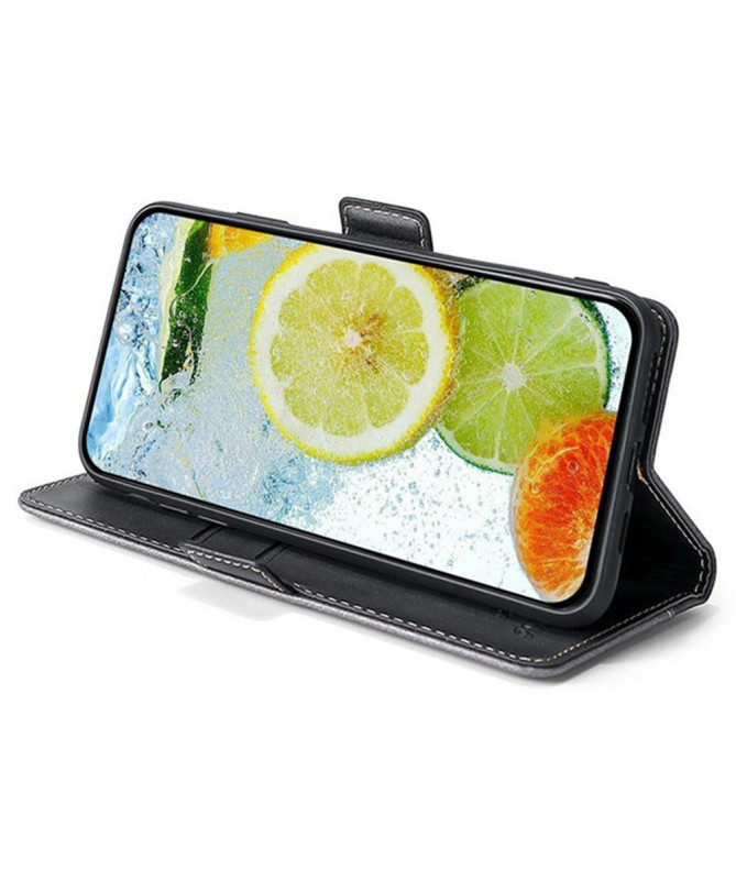 Housse Xiaomi 15 Ultra Keyunfei simili cuir bicolore