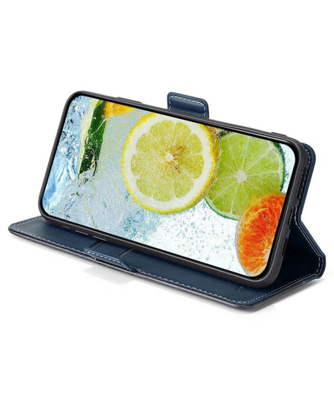 Housse Xiaomi 15 Ultra Keyunfei simili cuir bicolore