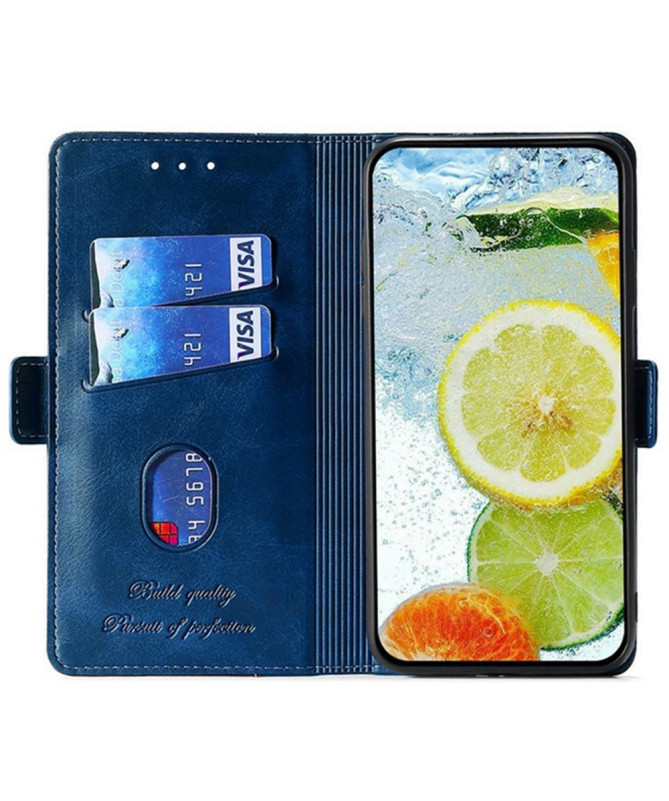 Housse Xiaomi 15 Ultra Keyunfei simili cuir bicolore