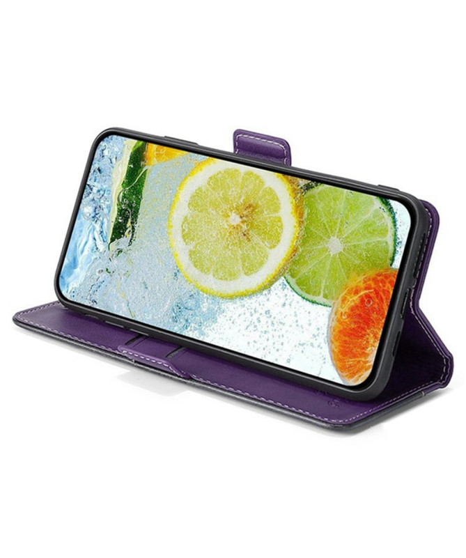 Housse Xiaomi 15 Ultra Keyunfei simili cuir bicolore