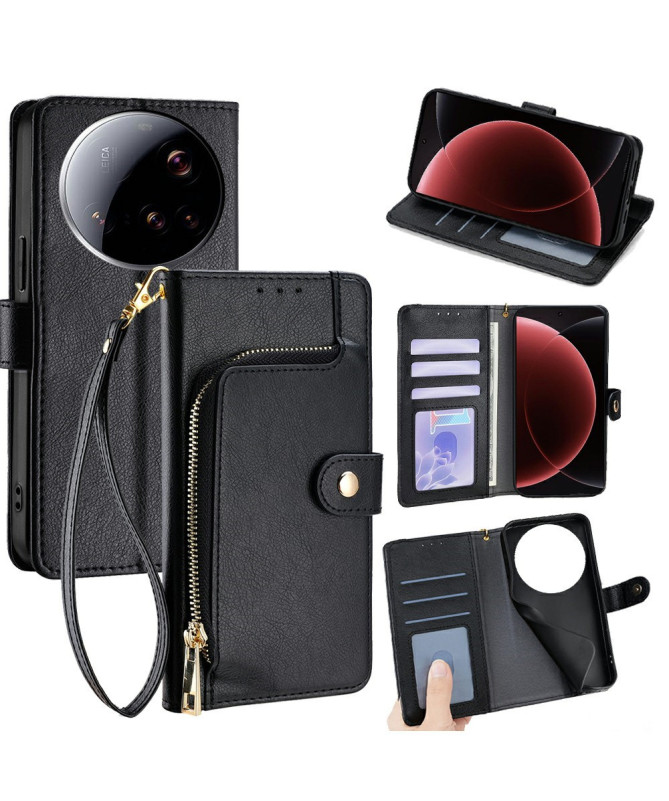 Housse Xiaomi 15 Ultra Porte-monnaie simili cuir