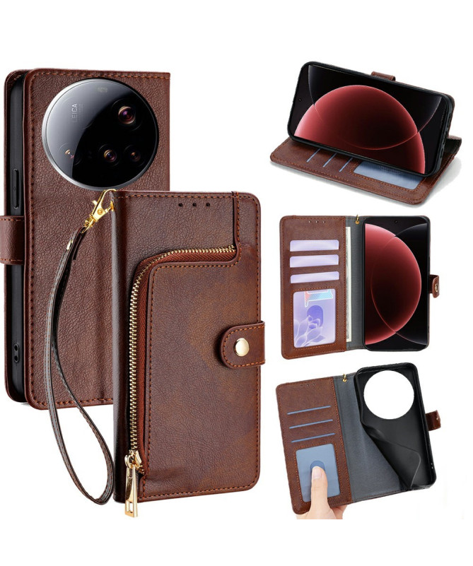 Housse Xiaomi 15 Ultra Porte-monnaie simili cuir