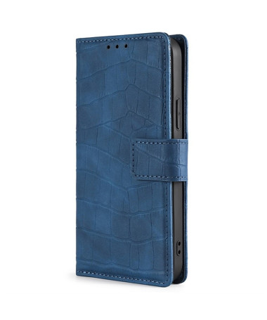 Housse Xiaomi 15 Ultra simili cuir effet peau de crocodile