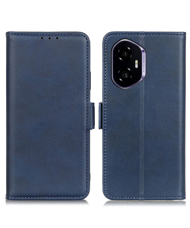 Étui Honor 400 portefeuille revêtement simili cuir mat