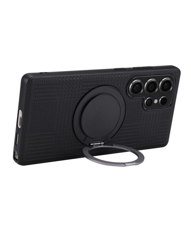 Coque Samsung Galaxy S25 Ultra magnétique avec anneau et dragonne