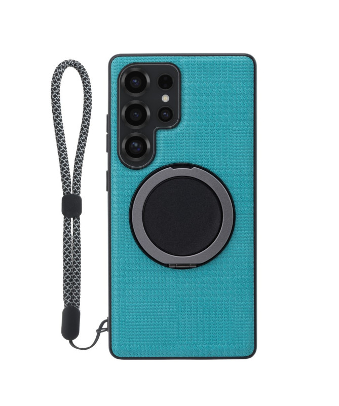 Coque Samsung Galaxy S25 Ultra magnétique avec anneau et dragonne