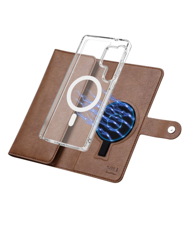 Housse Samsung Galaxy S25 Ultra détachable avec porte-cartes
