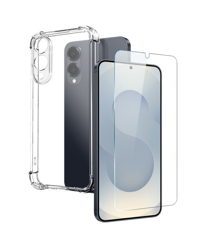 Pack Protection Coque et Verre trempé Samsung Galaxy S25 Edge | Shield