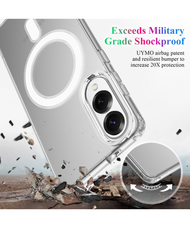 Coque Samsung Galaxy S25 Edge MagSafe Crystal