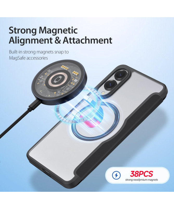 Coque avec Rabat Samsung Galaxy S25 Edge Skin X Pro MagSafe