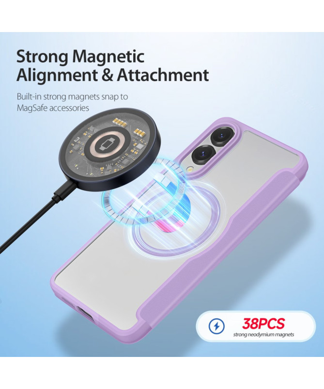 Coque avec Rabat Samsung Galaxy S25 Edge Skin X Pro MagSafe