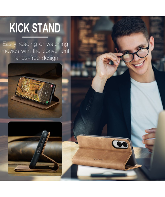 Housse Samsung Galaxy S25 Edge Golias imitation cuir