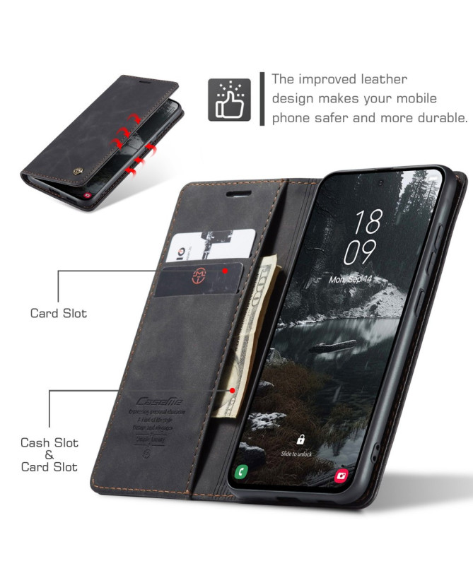 Housse Samsung Galaxy S25 Edge Golias imitation cuir