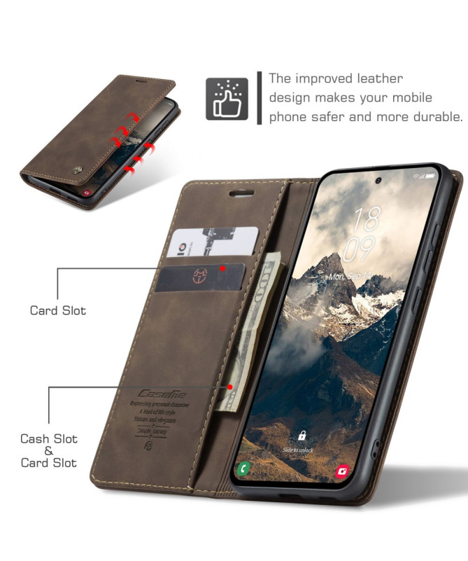 Housse Samsung Galaxy S25 Edge Golias imitation cuir