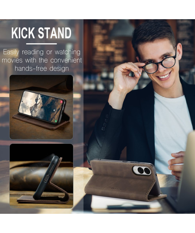 Housse Samsung Galaxy S25 Edge Golias imitation cuir