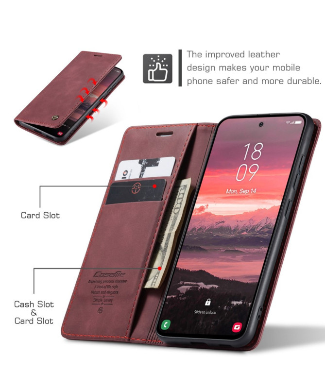 Housse Samsung Galaxy S25 Edge Golias imitation cuir