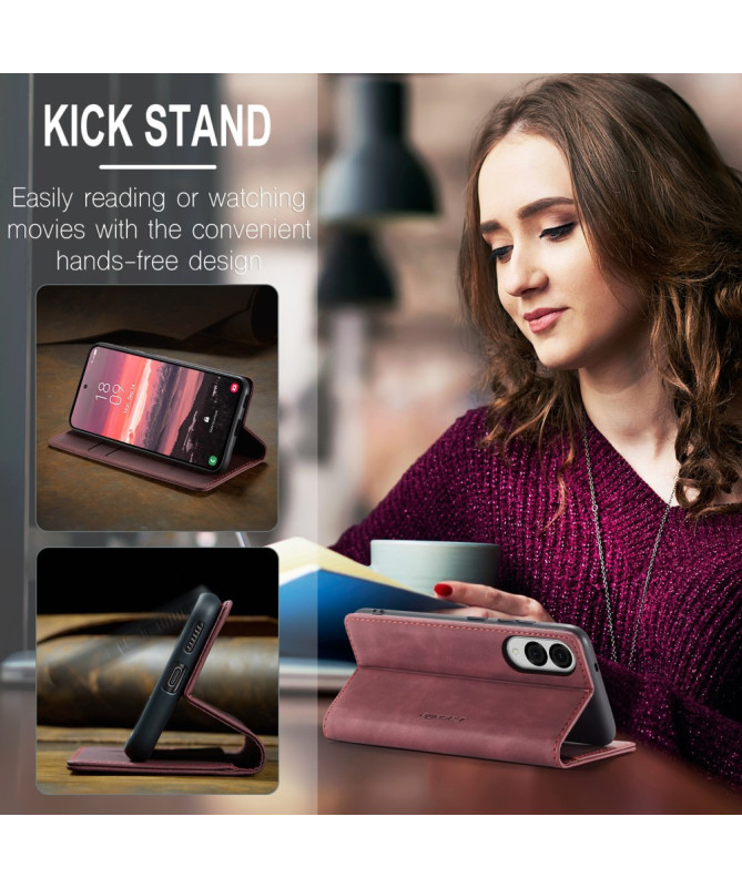 Housse Samsung Galaxy S25 Edge Golias imitation cuir