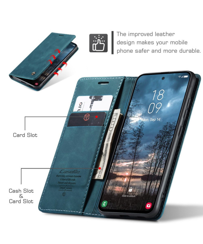 Housse Samsung Galaxy S25 Edge Golias imitation cuir