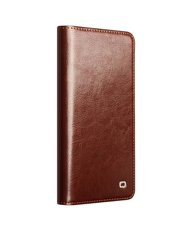 Housse Samsung Galaxy S25 Edge fait main en cuir véritable