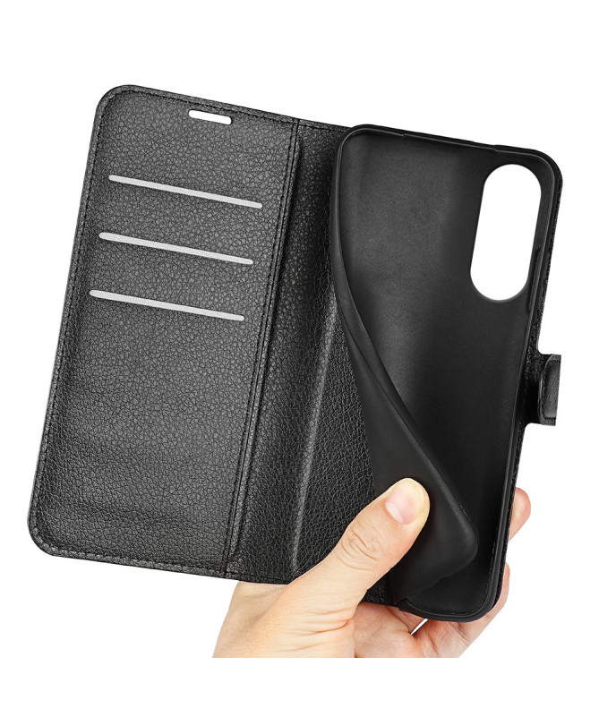 Housse Samsung Galaxy S25 Edge portefeuille style cuir