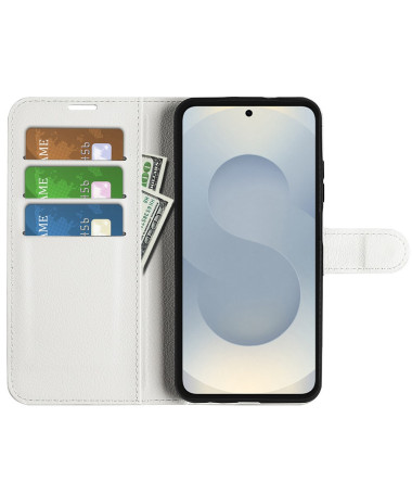 Housse Samsung Galaxy S25 Edge portefeuille style cuir