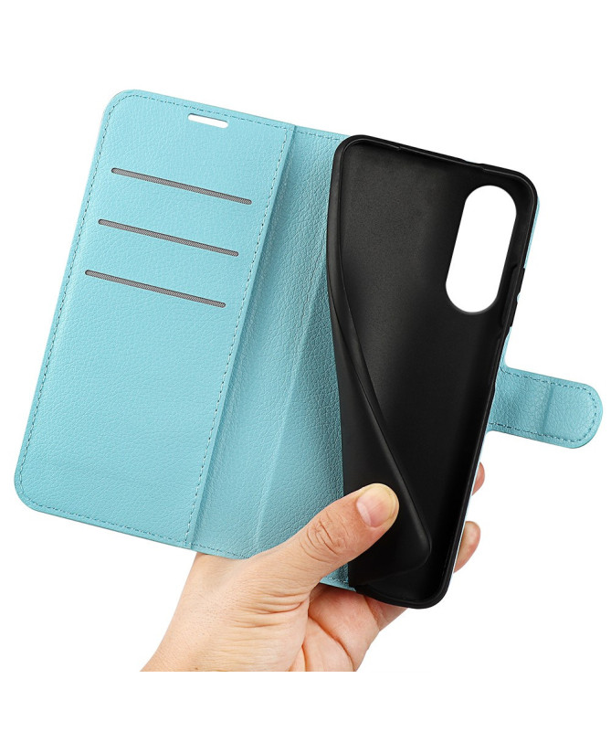 Housse Samsung Galaxy S25 Edge portefeuille style cuir